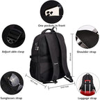 SHRRADOO Anti Theft Laptop Backpack Travel Backpacks - Image 5