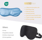 ZIMASILK Adjustable 100% 22 Momme Mulberry Silk Sleep Mask - Image 6