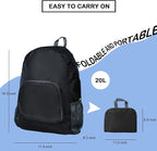 20L Hiking Daypack, Lightweight Backpack - Image 4