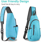 TITECOUGO Small Sling Bag, Lightweight Crossbody Backpack - Image 3