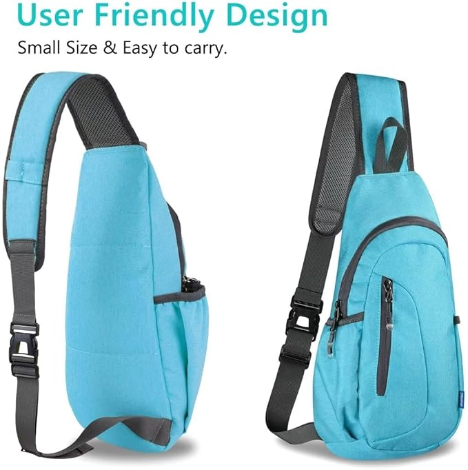 TITECOUGO Small Sling Bag, Lightweight Crossbody Backpack - Image 3