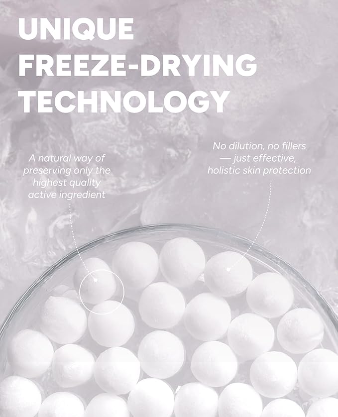 Panthenol Barrier Melting Snowball Capsule (30ea) – 5,470ppm Panthenol with Collagen & Hyaluronic Acid – Soothing, Hydrating, Barrier-Strengthening Freeze-Dried Capsule for Sensitive Skin