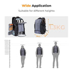 K&F CONCEPT Camera Backpack, 25L Large Capacity Camera Bag - Image 7