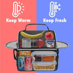 OPUX Lunch Box for Men, Adult Lunch Box Cooler, Insulated Lunch Bag Women - Image 2