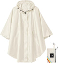 SaphiRose Unisex Rain Poncho Hooded Waterproof Raincoat by SaphiRose