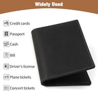 Jack&Chris Leather Passport Holder, Handmade Passport cover, Travel Wallet - Image 5