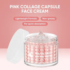 IREV Collagen Face Moisturizer, Moisturizing Facial Cream, Transparent Gel for Radiant Skin, Hydrating Night Face Skin Care, Jelly Cream for Dull, Uneven Tone 140g 4.9 OZ