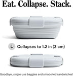STOJO Collapsible Sandwich Box – 24oz, Reusable Food Storage Container - Image 2