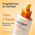 Torriden CELLMAZING Vita C Ampoule 30ml (1.01 fl.oz.) | Refining Sagging Pores and Skin Texture | 5D Vitamin C, Seaweed Complex, Panthenol | Korean Facial Serum