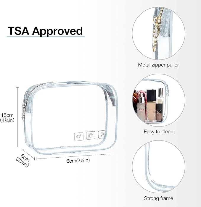 BAGSMART Toiletry Bag Hanging Travel Makeup Organizer - Image 5