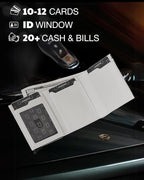 Jenoss Smart Wallet For Men & Women: Full Grain Leather, Handcrafted, Slide - Image 7