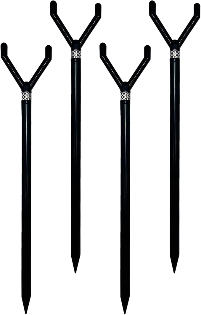 Fishin’ Stix Trident Telescoping Fishing Rod Holders – Extendable 12"–30" by FishinStix