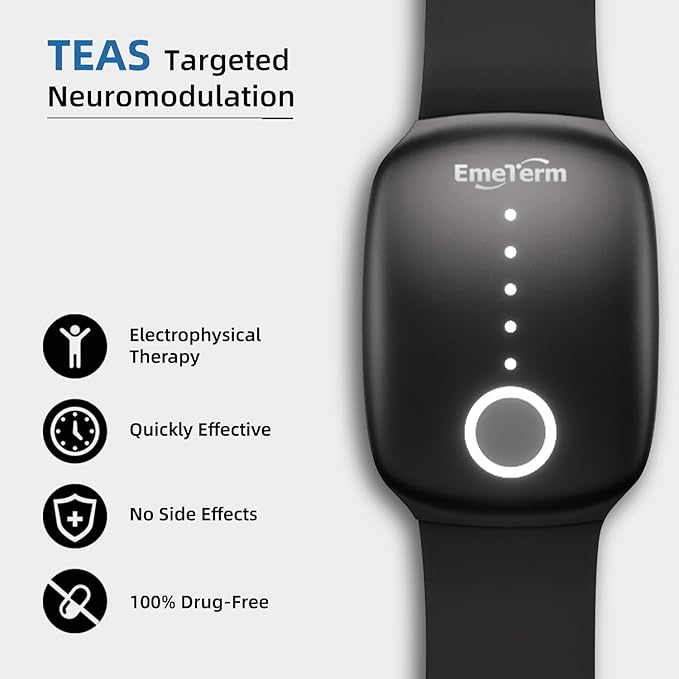 EmeTerm Fashion FDA Cleared Relieve Nausea Electrode Stimulator Morning - Image 3