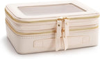 Aveniee Large Clear Makeup Bags, Double Layer Cosmetic Bags - Image 6