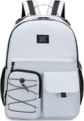 Lohol Casual Backpack for Teen Boys Girls, Water Resistant Daypack by Lohol