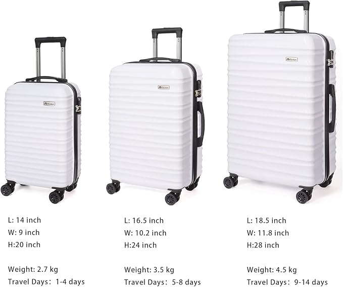 Luggage Set 3 Pieces -Suitcase Set - Image 7