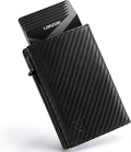 LORZOR Wallet for Men with Metal Card Holder, Pop Up Wallet, Finest Full Grain by LORZOR