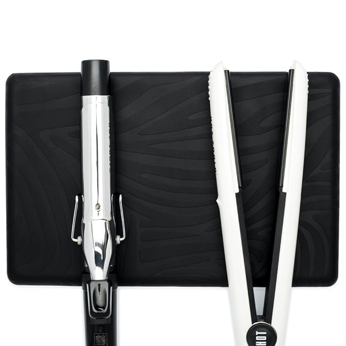 Heat Resistant Station Mat for Hair Straightener, Flat Iron, Curling Iron and Hot Styling Tools (1 Pack)