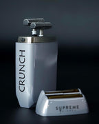 Supreme Trimmer Crunch STF602 – Waterproof Double Foil Shaver for Men | 150 Min Runtime, Wet/Dry Cordless & Corded Electric Razor | Hypoallergenic Foils for Face, Head & Stubble