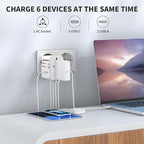 EPICKA Universal Travel Adapter, GaN International Plug Adapter - Image 4