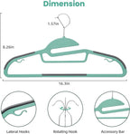 BAGAIL Plastic Hangers 50 Pack - Image 2