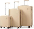 Hanke Hard Shell Luggage Sets 3 Pieces, Carry On and Checked Luggage Sets by Hanke