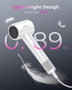 SHRATE Professional High Speed Ionic Hair Dryer | Ultra-Fast Drying | 500 Million Negative Ions | Low Noise | 160000 RPM | Compact Blow Dryer with Magnetic Diffuser for Faster Drying All Hair Types