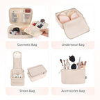 BAGAIL 8 Set Packing Cubes Luggage Packing Organizers - Image 3