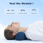 Neck Cervical Pillow Cervical Traction Device Lumbar Support Memory Foam Roll - Image 3