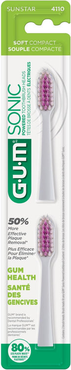 GUM Sonic Powered Toothbrush, Tapered Bristles Clean Below The Gumline - Image 8