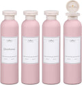 ASEVAT 8.8oz 4pack Refillable Travel Shampoo and Conditioner Bottles, Travel by ASEVAT