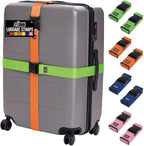 GORILLA GRIP Heavy Duty 8 Pack Adjustable Luggage Straps by GorillaGrip