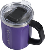 16oz Stainless Steel Togo Coffee Travel Mug, Spill Proof Tea Mug by VOLCAROCK