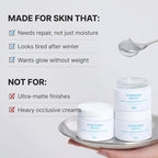 Barrier Glass Gel Moisturizer – Instantly Soothes & Hydrates, Lightweight Gel Cream for Sensitive Skin, Panthenol & 5 Ceramides, Glass-Skin Finish, 50ml