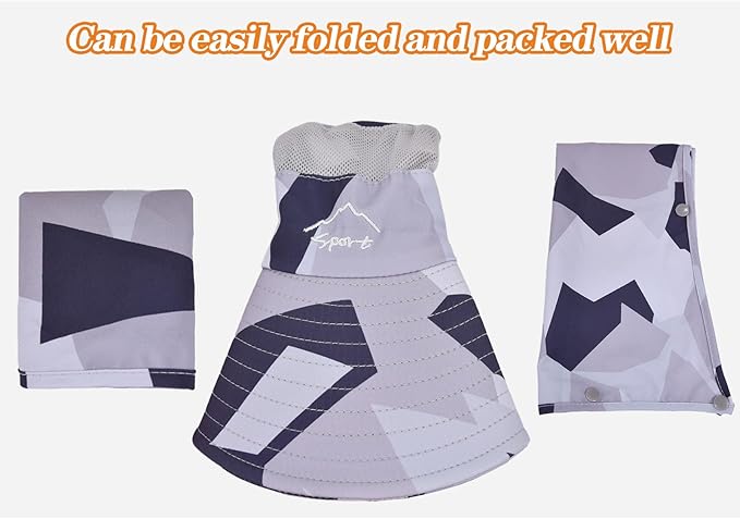 Sun Hats for Men Women Fishing Hat UPF 50+ Breathable Wide Brim Summer UV - Image 4