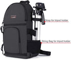 MOSISO Camera Sling Bag, DSLR/SLR/Mirrorless Camera Backpack Case Shockproof - Image 3