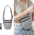 Crossbody Money Belt for Travel Women & Men Hidden, Travel Wallet Pouch - Image 9