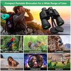 Binoculars for Adults 20x50 High Power Low Light Waterproof HD Compact - Image 6