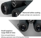 8x42ED Compact Binoculars for Adults – High-Powered BAK4 Prisms, Diamond White - Image 6