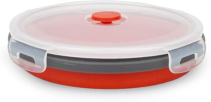 CARTINTS 1200ml Large Collapsible Meal Prep Containers, Reusable Silicone Food - Image 3