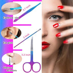 7pcs Manicure set, Nail Clippers Kit, Stainless Steel Manicure Kit, Nail - Image 5