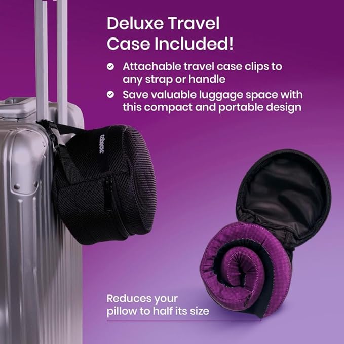 Cabeau Long Haul Flight Cooling Travel Neck Pillow – Evolution Cool – - Image 6