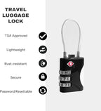 TSA Locks for Luggage, Small Combination Lock - Image 3