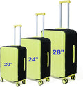 Clear PVC Suitcase Covers Protectors Transparent Luggage Cover Waterproof by FABULWAY