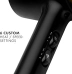 Hot Tools Pro Artist Black Gold Quietair Power Dryer | Powerful Zen Drying Experience