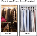 Hanging Garment Bag Breathable Clothes Covers - Image 6
