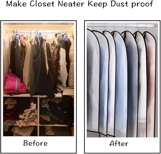 Hanging Garment Bag Breathable Clothes Covers - Image 6