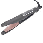 Twisted Structure 2 in 1 Hair Straightener Curler, Versatile Styling, Reduce Frizz, Suitable for All Hair Types, LCD Display, Ceramic Coating,Lasting (NPT 3/4in)