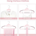 BAGAIL Plastic Hangers 50 Pack - Image 5