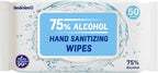 Advanced Large 75% Alcohol Hand Sanitizing Wipes, 4 Packs of 50 - - Image 5
